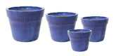 Glazed Basic Pot Falling Blue S4 D18/47H16/39