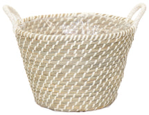Banjul Potato Basket White D33H22