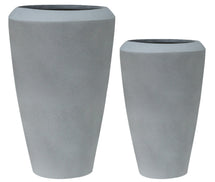 Titan Hellas Cone Vase Grey S2 D45/55H70/86