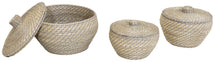 Banjul Lid Basket Grey S3 D30/40H17/26