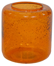 Maura Bulb Pot Amber D20H21