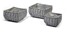 Basket Belly Square Grey S3 W19/30H15/17
